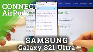 How to Connect AirPods to Samsung Galaxy S21 Ultra? screenshot 3