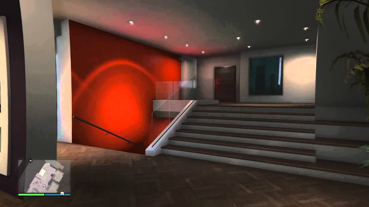 GTAV Apartment Tour Del Perro Heights, Apt. 20 (PS4) YouTube