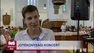 Miskolc Ma 2024.08.26.: Jótékonysági koncertet adott Miskolcon László Attila