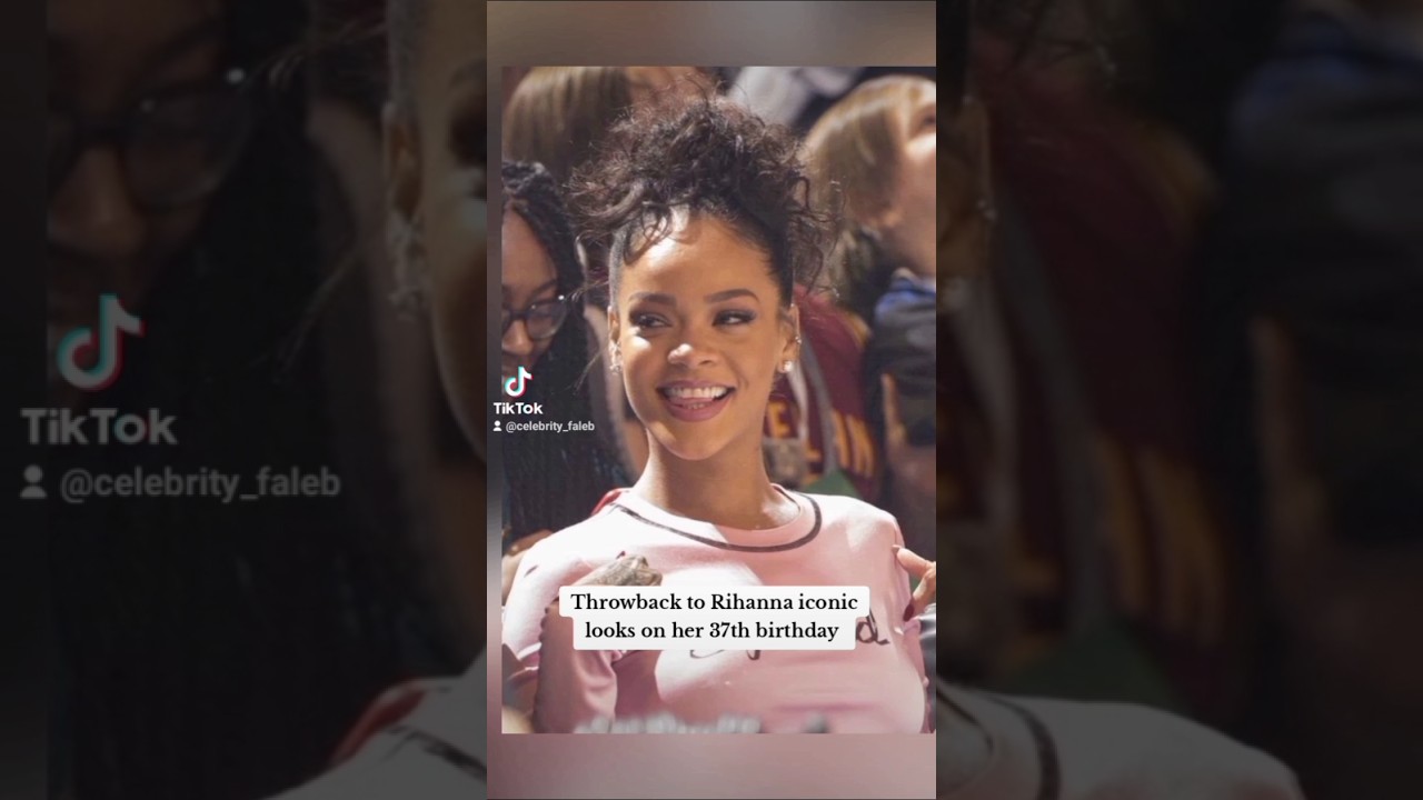 On Rihanna's 37th birthday, showing some of her iconic looks 