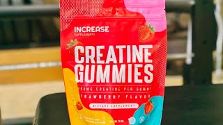 Increase Supplements Creatine Gummies &quot;The Only 3rd Party Tested Creatine Gummies&quot;