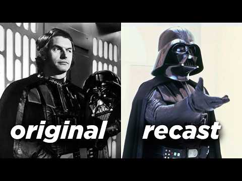 When you recast the lead villain during filming