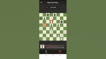 CHESS DAILY PUZZLE | 24/07/2024