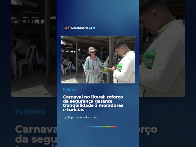 #LitoralPiauiense #Segurança #LuísCorreia #Polícia #Turismo #Piauí #OperaçãoCarnaval