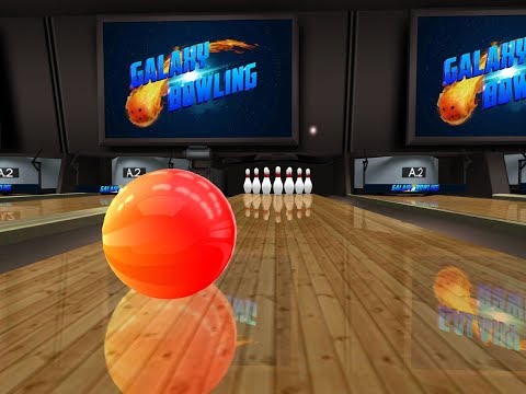 [СТАРОЕ ИГРОВОЕ ВИДЕО] Играю в Galaxy Bowling. Новый режим: Боулинг на длинной дорожке (25.12.18)