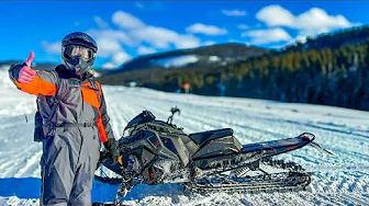 Snowmobiling to a Lodge ONLY Accessible By Snow Machines to eat Quesadillas