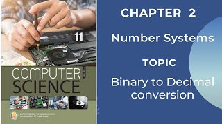 11 Computer Science | Chapter 2 | Binary to Decimal Conversion | Tamil