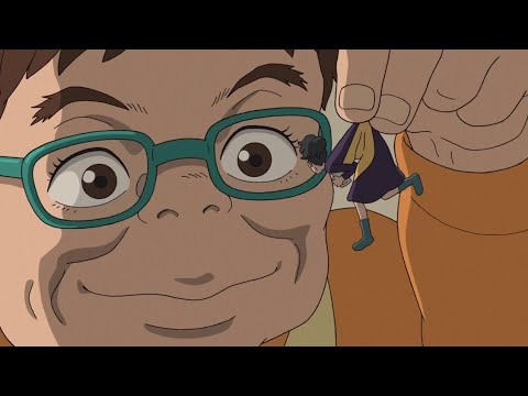 Giantess Haru Lifts A Tiny Woman In The Secret World Of Arrietty 2010 