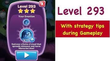 Inside Out Thought Bubbles Level 293 Tips and Strategy Gameplay Walkthrough