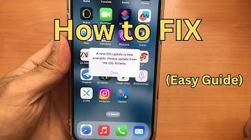 A New iOS Update is Now Available Please Update from the iOS 16 Beta Fix 100%