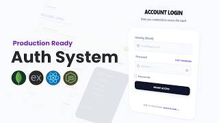 Build a Production Ready Authentication System in MERN Stack