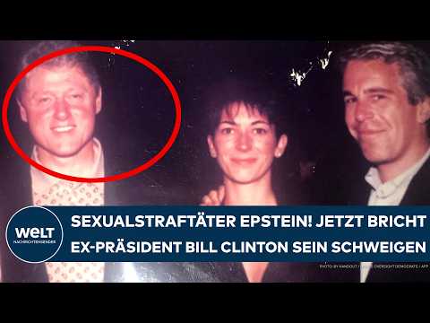USA: Sexualstraftäter Jeffrey Epstein! Jetzt bricht Ex-Präsident Bill Clinton sein Schweigen!
