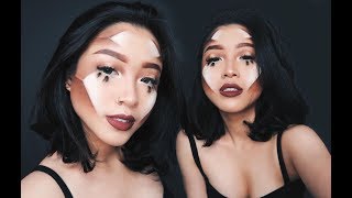 Geometric Makeup Tutorial Inspired by Divina Muse | Marcella Febrianne