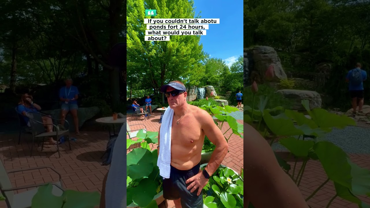 @GregWittstockThePondGuy goes off The Deep End at Pondemonium!