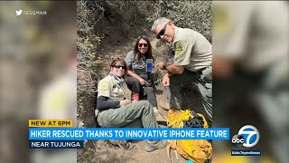 iPhone's SOS feature saves woman who injured ankle during hike in Tujunga