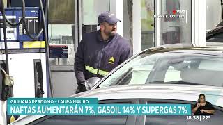 El Gobierno Comunic Nuevos Precios De Combustibles Nafta Y Supergs Suben 7  El Gasoil 14 