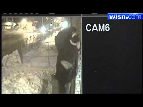 Man Caught On Camera Stealing Church's Other Security Cameras - YouTube