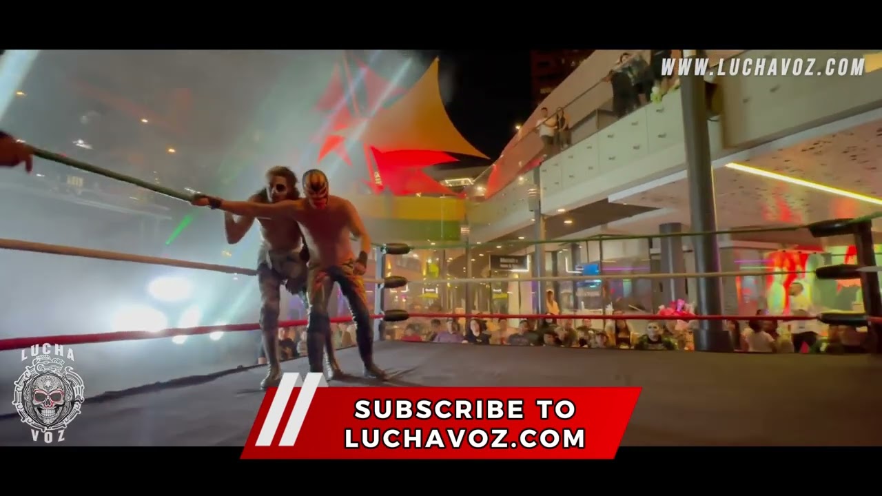 Águila Azteca vs Dante King - ESTO ES LUCHA!!  Por Promotions Championship Match at Lucha Voz!