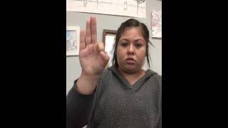ASL 2 - Unit 5 - Vocabulary Video