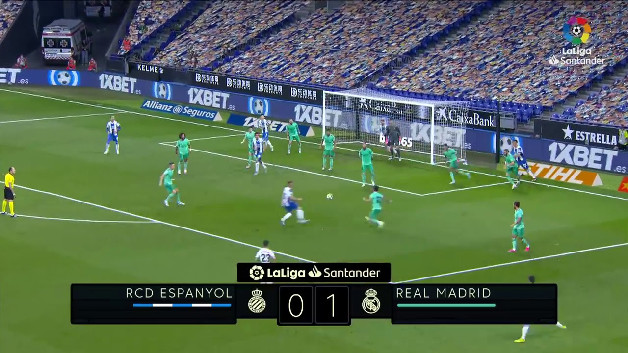 REAL MADRID 1 × 0 RCD ESPANYOL - YouTube
