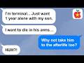 【Apple】My MIL says she is terminally ill and wants to live alone with her son, but she actually...