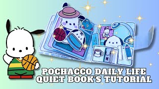 Pochacco Daily Life QuietBook Tutorial - Funny & Cute Paperplay