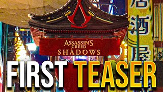 We got the First TEASER for Assassin's Creed Shadows...