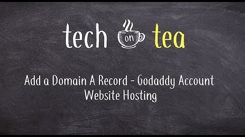 How to Add Domain A Record | Godaddy | Website Hosting
