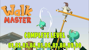 WALK MASTER COMPLETE LEVEL 81,82,83,84,85,86,87,88,89,90 GAMEPLAY