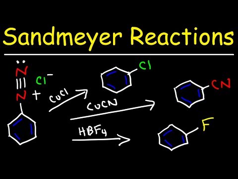 Arenediazonium Salts With Diazo Coupling and Sandmeyer Reactions