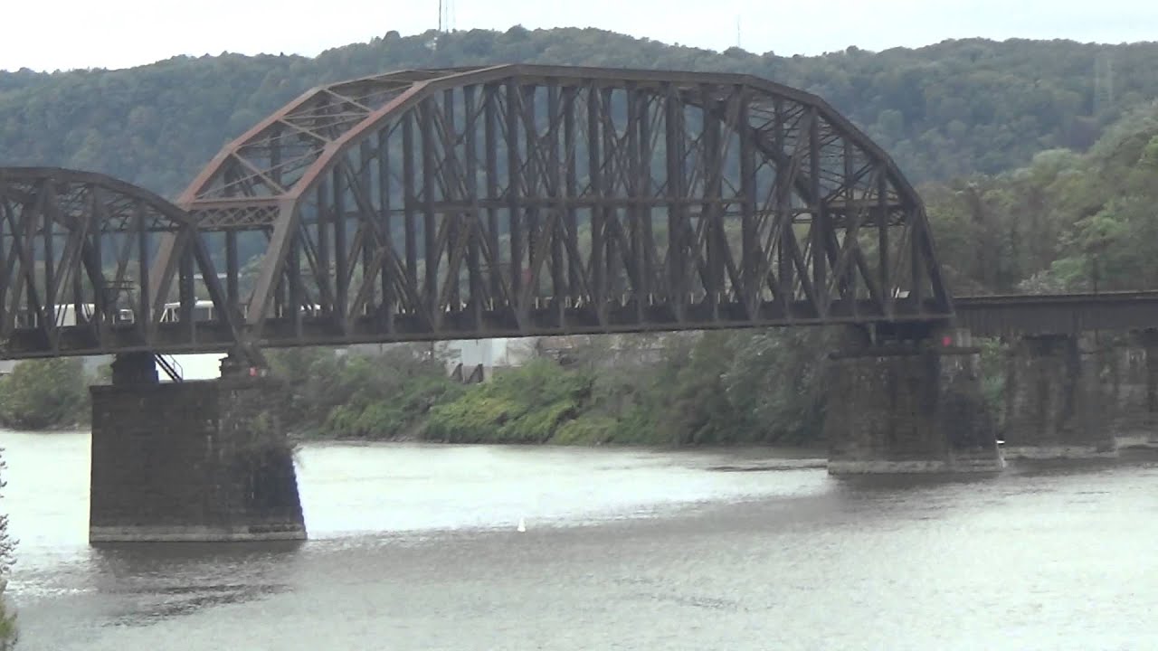Crossing the River on the Kiski Junction Railroad YouTube