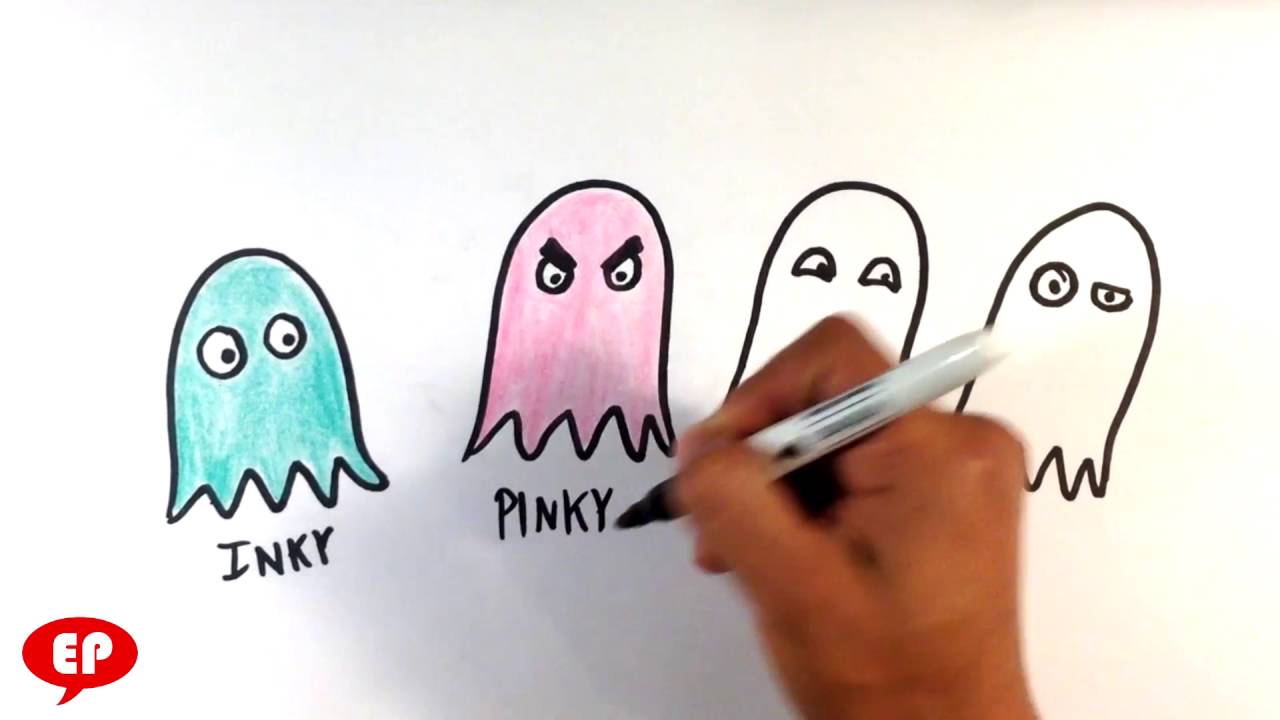 Featured image of post How To Draw Pac Man Ghost Step By Step How to draw clyde from pac man and the ghostly adventures step by step drawing guide by dawn