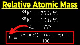 How To Calculate Atomic Mass Exam Questions