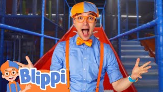 Indoor Playground | Blippi Songs! | Educational Songs For Kids