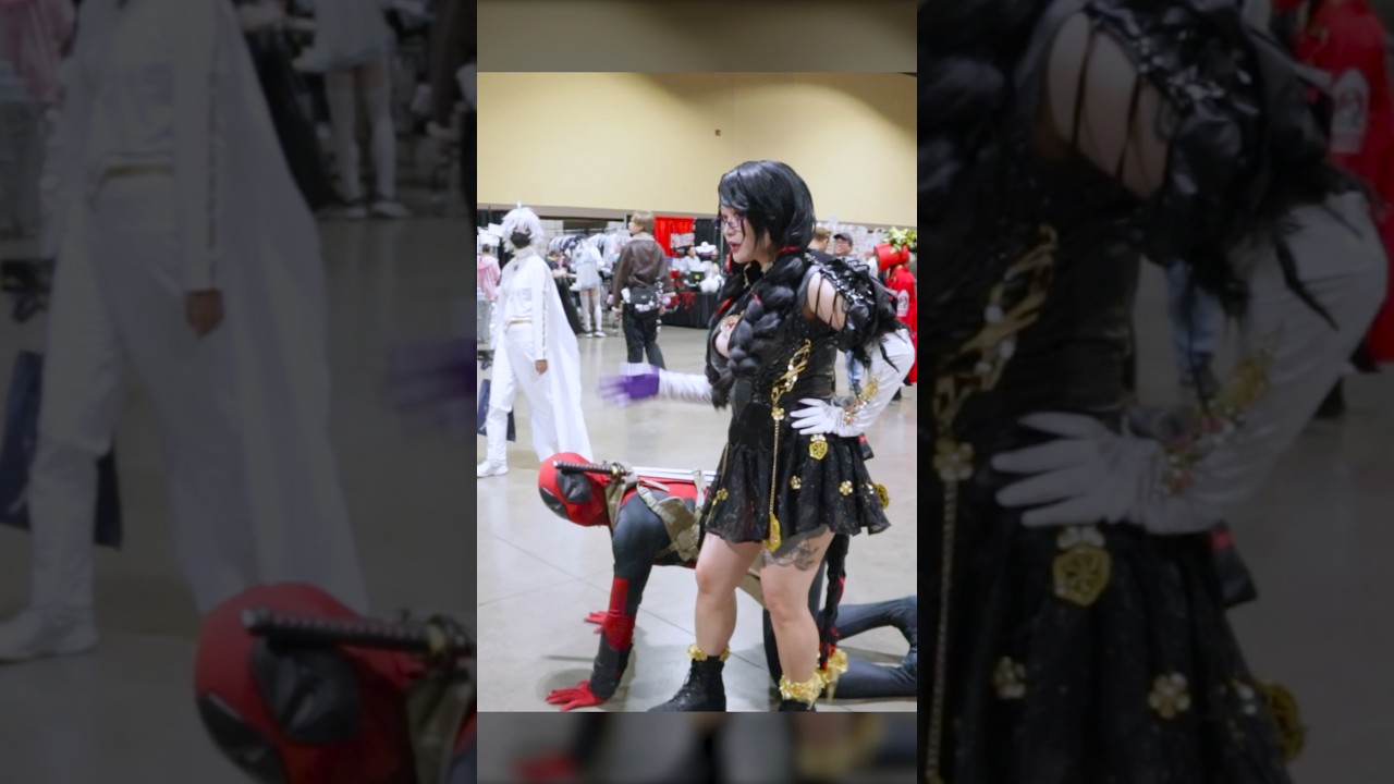 Sit on me Bayonetta 🙏 #deadpool #bayonetta #cosplay