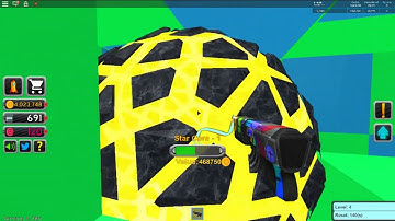 Mining level 1,2,3,and 4 star cores, Roblox space mining simulator