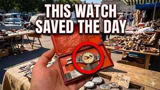 Shopping For Grail Vintage Watches At A Flea Market Disney History Found