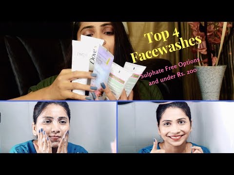 Top 4 Facewashes in India  Under Rs. 200 and Sulphate Free Options | Rabia Skincare