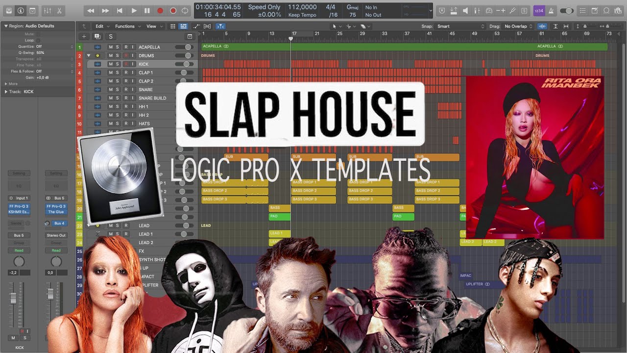 [REMAKE] Rita Ora x Imanbek - Big ft. David Guetta, Gunna (Silver Remake) [Logic Pro X Templates]