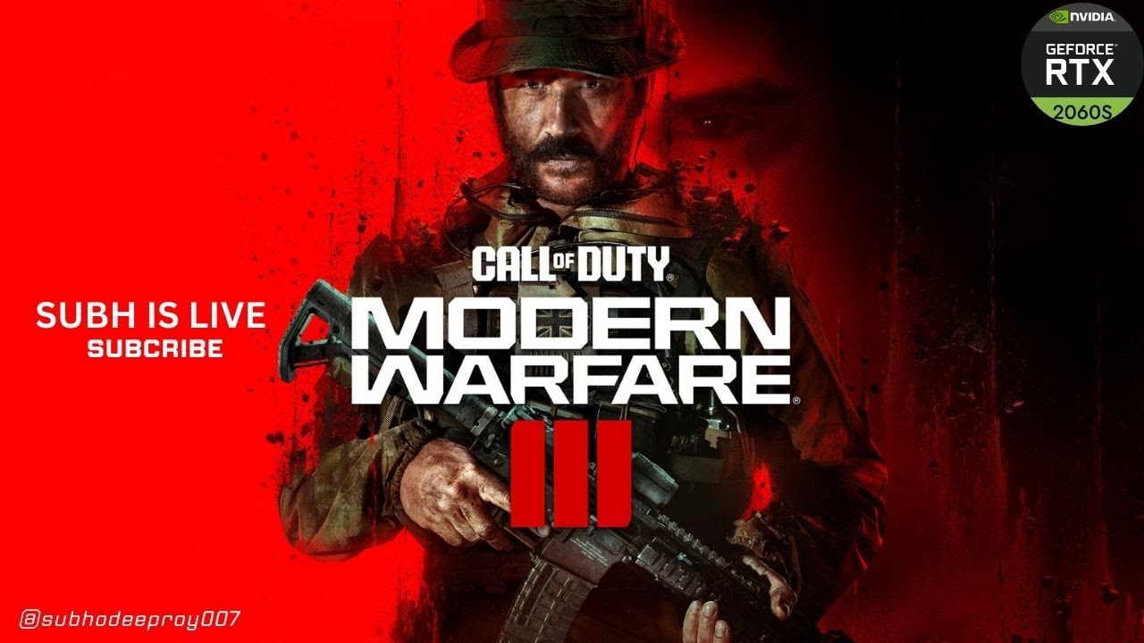 CALL OF DUTY MODERN WARFARE III 🔥 | BGMI WITH SUBH