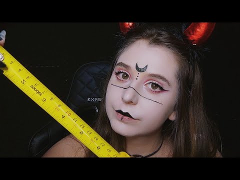 ASMR | Tirando suas medidas para sua fantasia de halloween (fast and aggressive)