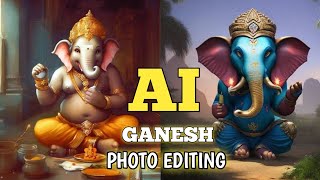 Ganesh photo editing using ai tools | ganesh chaturthi editing firefly ai screenshot 3