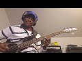 Earth wind  fire  serpentine fire bass cover