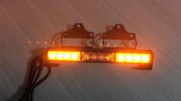 Mini LED warning light bar