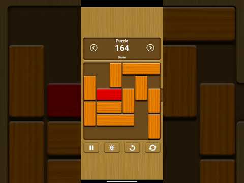 Unblock Me - Relax Mode - Starter // Puzzle 164 #shorts