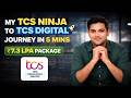 From TCS Ninja to 7 LPA+ Digital 💸 My Full Journey