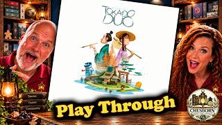 Tokaido Duo Playthrough 🌸🗾 | Full 2-Player Gameplay – Who Will Have the Best Journey?