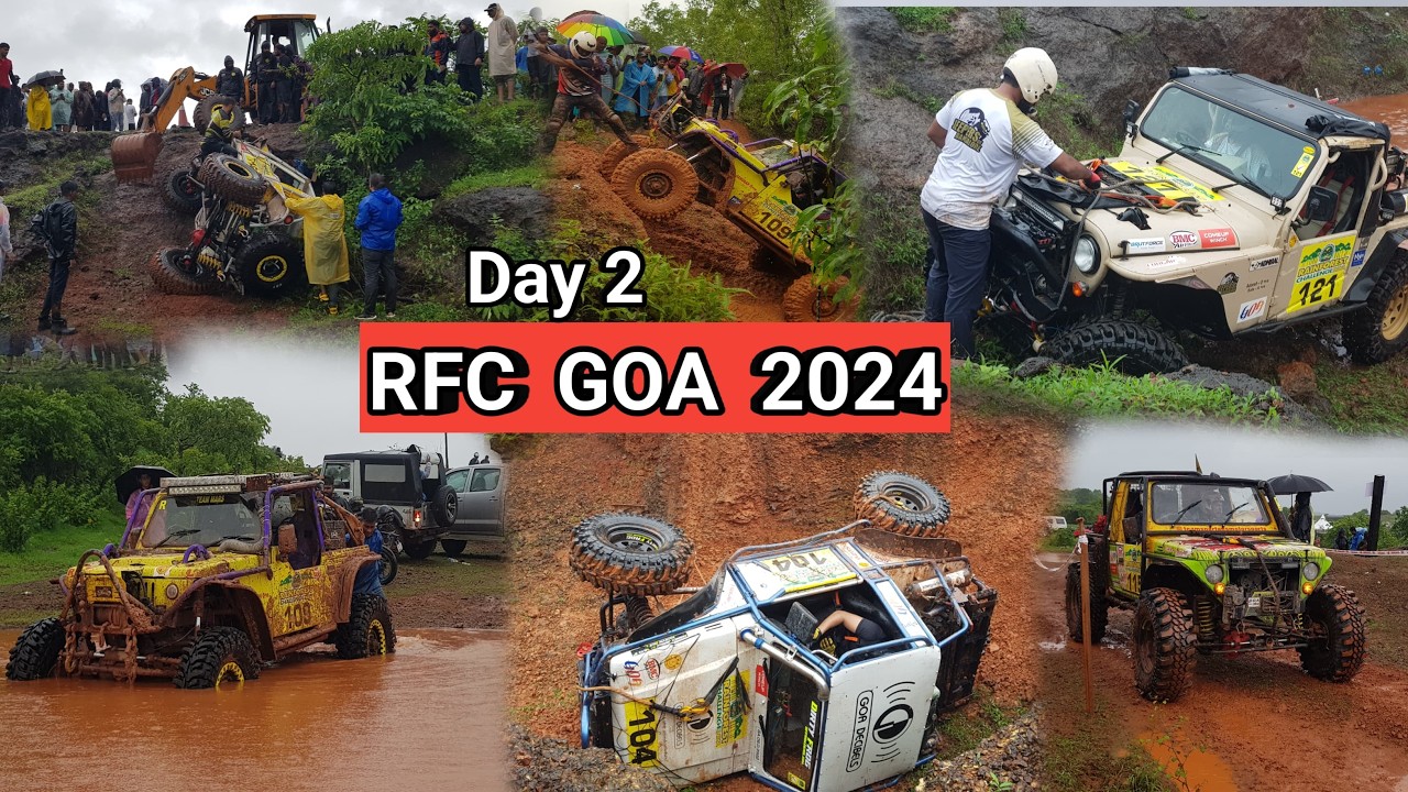 RFC Season 10 Goa 2024 | DAY 2 | Extreme Off-roading #rfc
