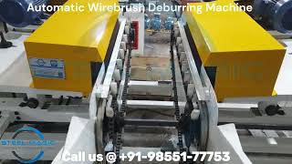 RB 80 | Automatic Pipe Deburring Machine for Round, Square, Oval | Pipe and Tube Deburring Machine