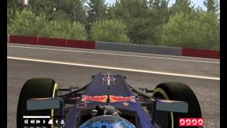 F1 2011 Codemasters - Crash at Spa (Raidillon)